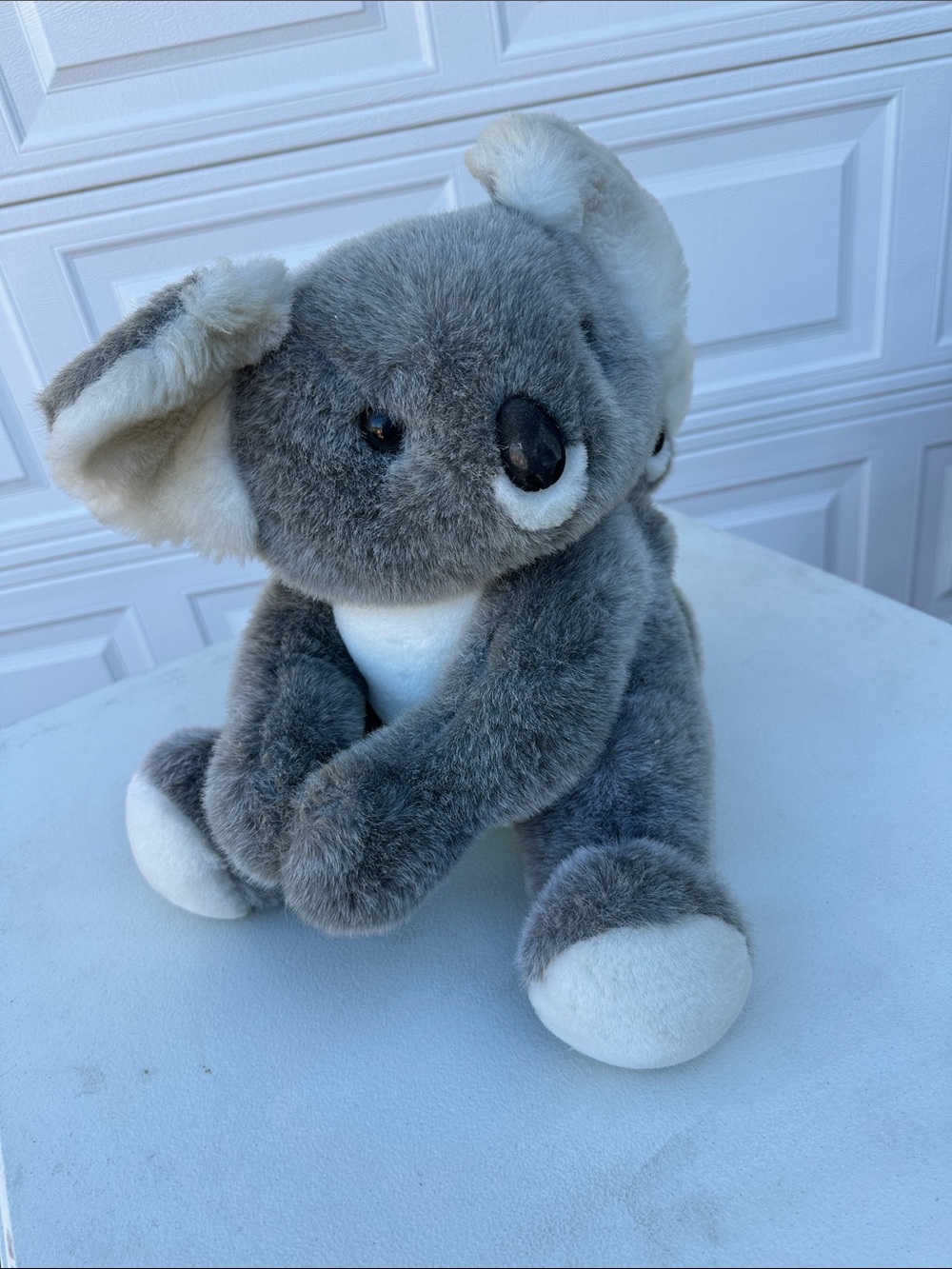 Gray Koala Plush with Baby - Soft Stuffed Animal - Picture 2 of 3